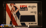 Larry Bird 2014-15 Panini Excalibur Red White and Blue Jerseys #13 memorabilia