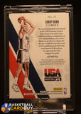 Larry Bird 2014-15 Panini Excalibur Red White and Blue Jerseys #13 memorabilia