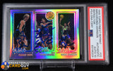 Larry Bird/Julius Erving/Magic Johnson 1996-97 Topps Finest Reprints Refractors #22 PSA 10 AUTO autograph, basketball card, graded,