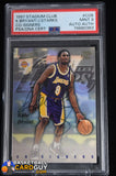 Kobe Bryant John Starks 1997-98 Stadium Club Co-Signers PSA 9 autograph, basketball card, graded