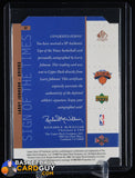 Larry Johnson 1998-99 SP Authentic Sign of the Times Bronze #LJ auto, autograph, basketball card