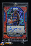 Larry Johnson 2022-23 Panini Prizm Signatures Choice Red #SIG-LJO auto, autograph