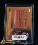 Larry Johnson 2023-24 Finest Masters Autographs Blue Geometric Refractors Blue Geometric #/99 auto, autograph, numbered