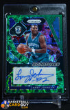 Larry Johnson 2023-24 Panini Prizm Signatures Prizms Choice Green #44 #/8 auto, autograph, numbered