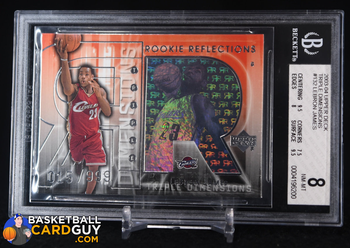 lebron james rookie card graded 2003-04 Upper Deck - Lebron's Diary - LeBron James - LJ9 main image 0