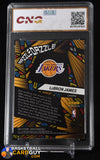 LeBron James 2022-23 Panini Mosaic Razzle Dazzle #5 CNG 9.5 GEM basketball card, graded, prizm