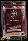 LeBron James 2024-25 Panini Origins Origination Memorabilia Pink #4 memorabilia, numbered