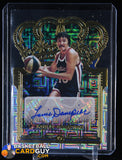 Louie Dampier 2021-22 Crown Royale Crown Autographs Asia Gold #53 #/10 autograph, basketball card, numbered