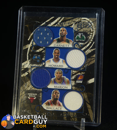 Luxury Box 2006-07 Garnett, Duncan, Wallace, Howard, 7 Player JSY #/492006-07