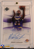 Magic Johnson 2005-06 Upper Deck Trilogy Auto Focus #MA SP auto, autograph