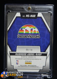 Mahmoud Abdul-Rauf 2024-25 Panini Mosaic Scripts Gold #75 #/10 auto, autograph, numbered