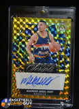 Mahmoud Abdul-Rauf 2024-25 Panini Mosaic Scripts Gold #75 #/10 auto, autograph, numbered