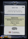 Manu Ginobili 2003-04 Fleer Platinum Inscribed #MG #/198 auto, autograph, basketball card, numbered