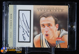 Manu Ginobili 2003-04 Fleer Platinum Inscribed #MG #/198 auto, autograph, basketball card, numbered