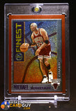 Michael Jordan 1995-96 Topps Finest - Mystery Finest #M1 - Orange Border