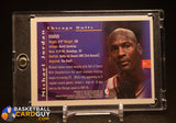 Michael Jordan 1995-96 Topps Finest - Mystery Finest #M1 - Orange Border