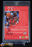 Michael Jordan 1997-98 SP Authentic Profiles 1 #P1 90’s insert, basketball card