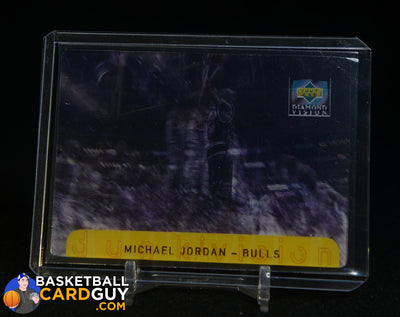 Michael Jordan 1997 Upper Deck Diamond Vision Dunk Vision Basketball D1