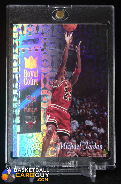 Michael Jordan 1998-99 Stadium Club Royal Court #RC9 – Basketball
