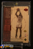 MICHAEL JORDAN 1998-99 UPPER DECK HARDCOURT #J30 HOLDING COURT RED #/2300 numbered