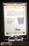 Michael Jordan 2003-04 UD Glass Clear Cut Winners Jerseys #CWMJ #/350 memorabilia, numbered