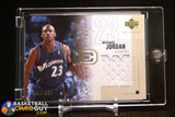 Michael Jordan 2003-04 UD Glass Clear Cut Winners Jerseys #CWMJ #/350 memorabilia, numbered