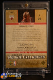Michael Jordan 2003 Upper Deck Rookie Exclusives #J60 Jersey memorabilia, numbered