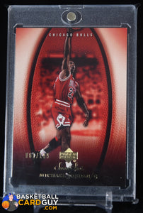 Michael Jordan 2005-06 Sweet Shot Gold #12 #/199 basketball card, numbered