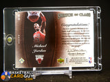 MICHAEL JORDAN 2007-08 SP GAME USED SWATCH OF CLASS JERSEY memorabilia