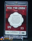 Michael Jordan 2008-09 Fleer Feel the Game #FGMJ memorabilia