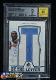 Michael Jordan 2013-14 SP Authentic By the Letter Signatures #BLMJ BGS 9 / 10 #/23 auto, autograph, BGS, graded, numbered