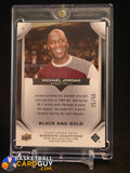 Michael Jordan 2024 Upper Deck Goodwin Champions Black and Gold #P1 #/50 numbered