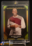 Michael Jordan 2024 Upper Deck Goodwin Champions Black and Gold #P1 #/50 numbered