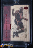 Michael Jordan / Tim Hardaway 1998 Upper Deck Hardcourt Jordan Holding Court Red #J14 #/2300 Autographed autograph, basketball card,