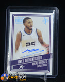Mikal Bridges 2021-22 Onyx Vintage Autographs Blue #VAMB Blue Autograph auto, autograph