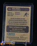 Mikal Bridges 2021-22 Onyx Vintage Autographs Blue #VAMB Blue Autograph auto, autograph