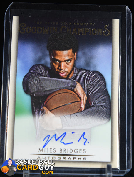 Miles Bridges 2019 Upper Deck Goodwin Champions Autographs #AMB F
