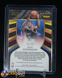 Nick Anderson 2020-21 Select In Flight Signatures Prizms Neon Green #4 #/99 auto, autograph, numbered