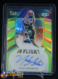 Nick Anderson 2020-21 Select In Flight Signatures Prizms Neon Green #4 #/99 auto, autograph, numbered
