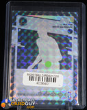 Nico Mannion 2020 - 21 Clearly Donruss Rated Rookie Autographs Holo Gold #4 #/5 auto, autograph, basketball card, numbered, card