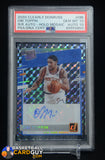 Obi Toppin 2020-21 Clearly Donruss Rated Rookie Autographs Holo Mosaic #15 PSA 10 auto, autograph, graded, numbered, PSA