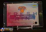 Obi Toppin 2020-21 Court Kings Fresh Paint Autographs #/99 auto, autograph, numbered