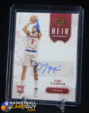 Obi Toppin 2020-21 Court Kings Heir Apparent Autographs #43 #/99 auto, autograph, numbered