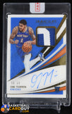 Obi Toppin 2020-21 Immaculate Collection #115 JSY AU RC #/99 autograph, basketball card, numbered, patch, rookie card