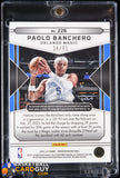 Paolo Banchero 2022 - 23 Panini Obsidian #226 AU JSY RC #/99 auto, autograph, basketball card, jersey,