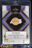 Pat Riley 2021-22 Select Signatures #12 #/149 auto, autograph, basketball card, numbered