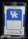 Pat Riley National Treasures Collegiate auto #/45 auto, autograph, numbered