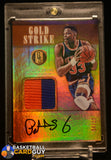 Patrick Ewing 2016-17 Gold Standard Gold Strike Patch Autos Prime #/10 auto, autograph, memorabilia, numbered