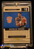 Patrick Ewing 2016-17 Gold Standard Gold Strike Patch Autos Prime #/10 auto, autograph, memorabilia, numbered