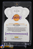 Pau Gasol 2022-23 Crown Royale Crown Autographs Purple #34 #/25 autograph, basketball card, numbered